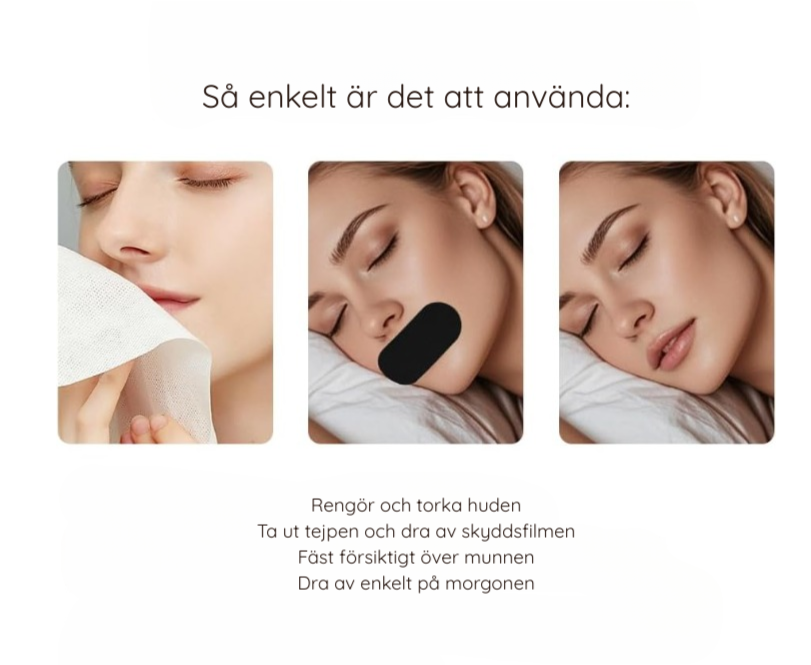 Muntejp - 100% sömn